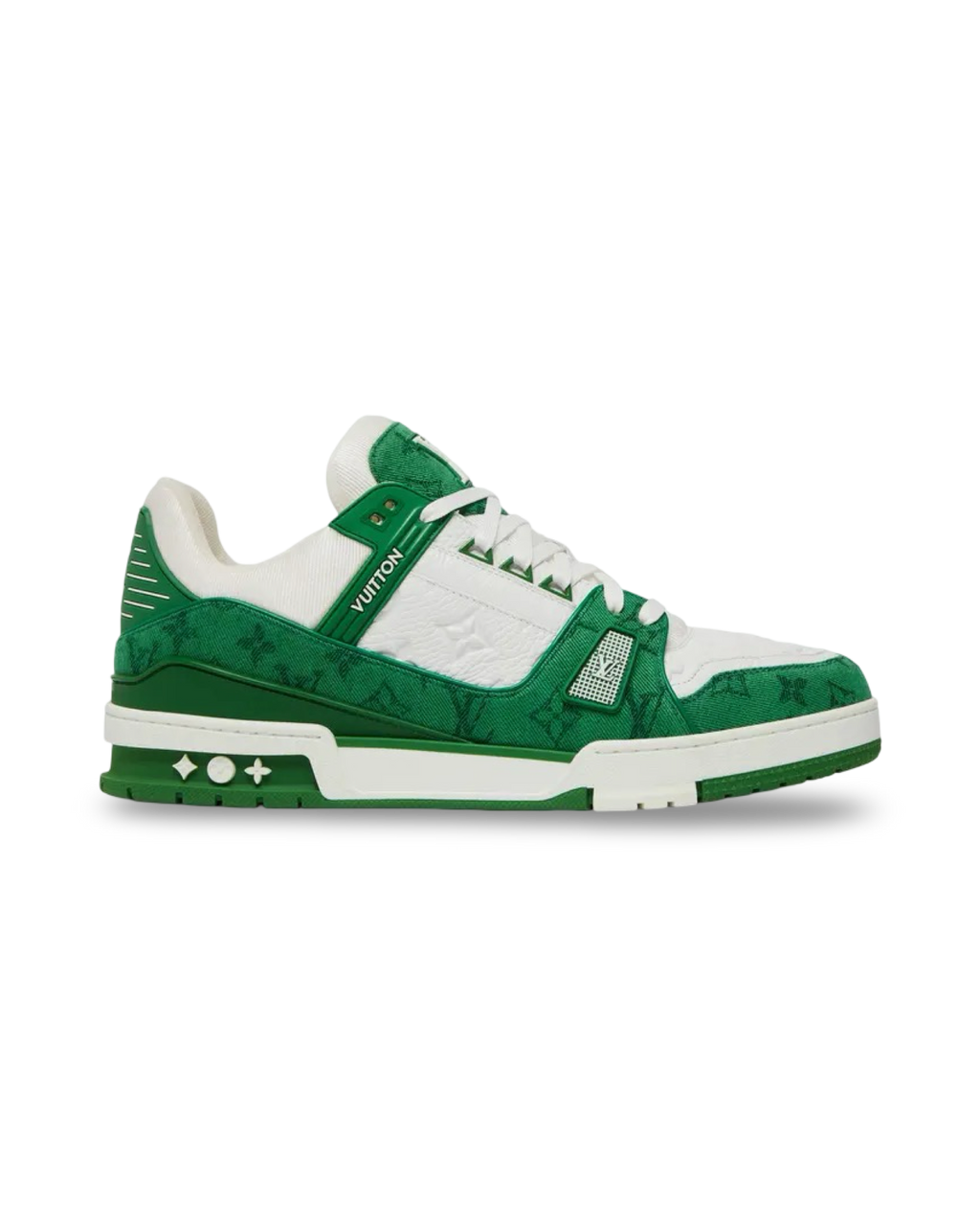 LV Trainer 'Green Denim'