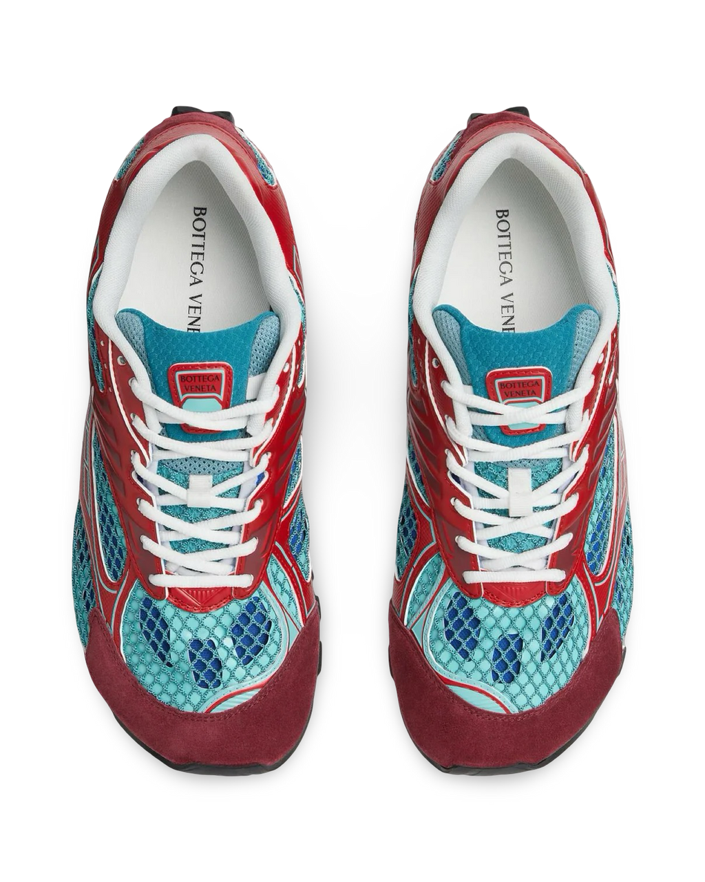 Bottega Veneta Orbit Sneaker 'Turquoise/Cherry'
