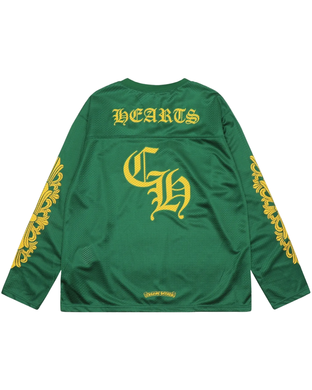 Chrome Hearts Sports Mesh Warm Up Jersey 'Green'