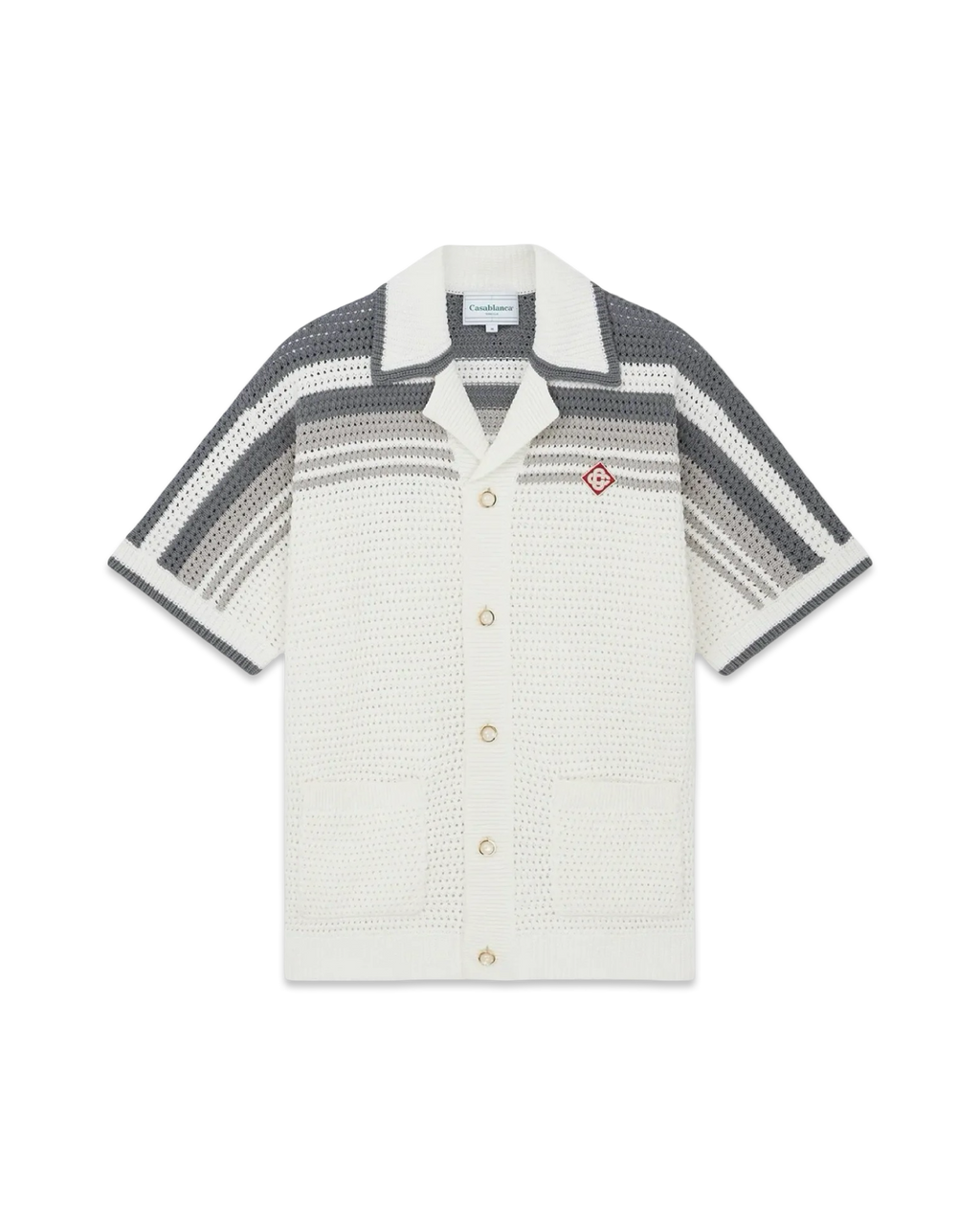 Casablanca Tennis Crochet Shirt
