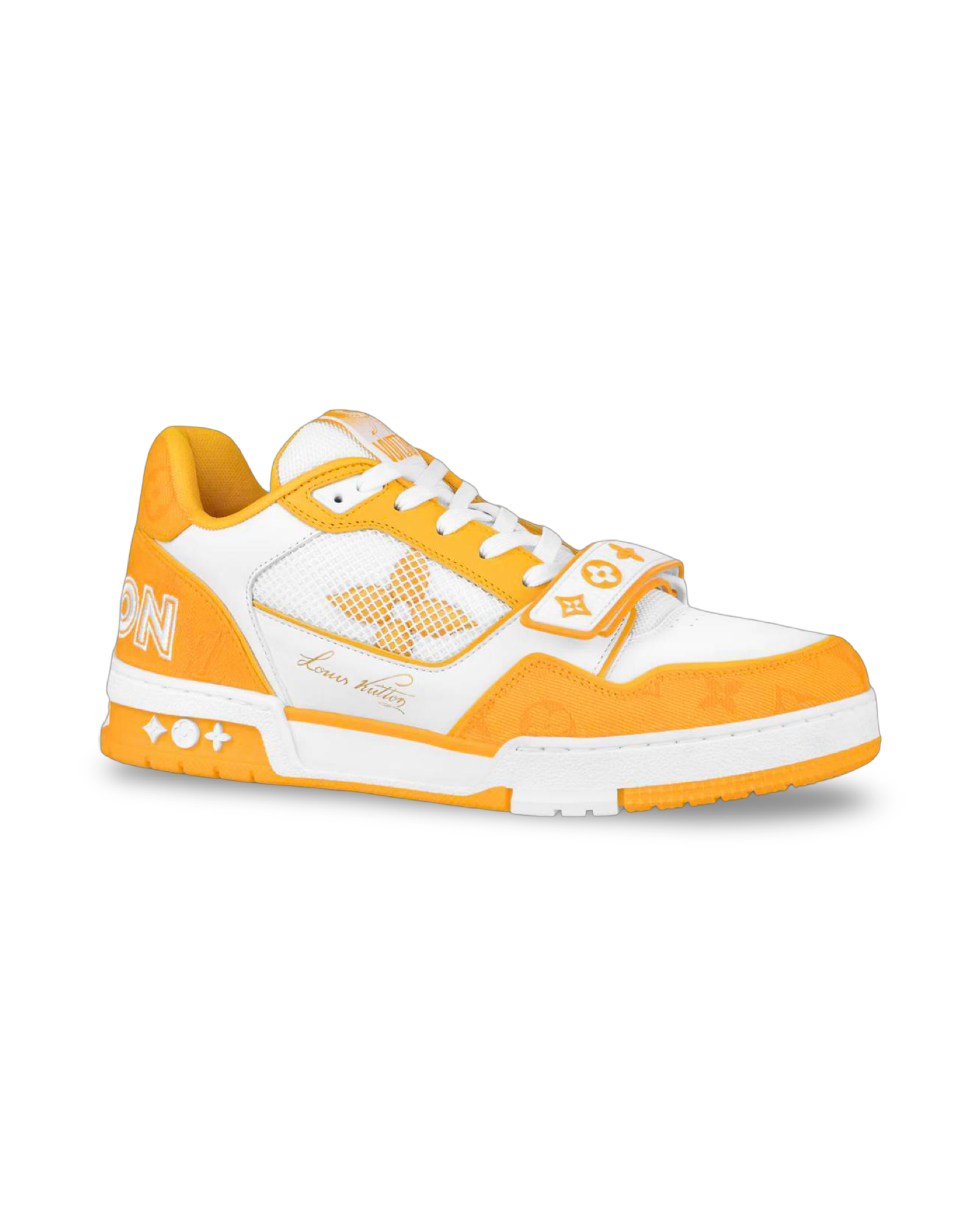 Louis Vuitton Trainer Monogram Yellow Denim