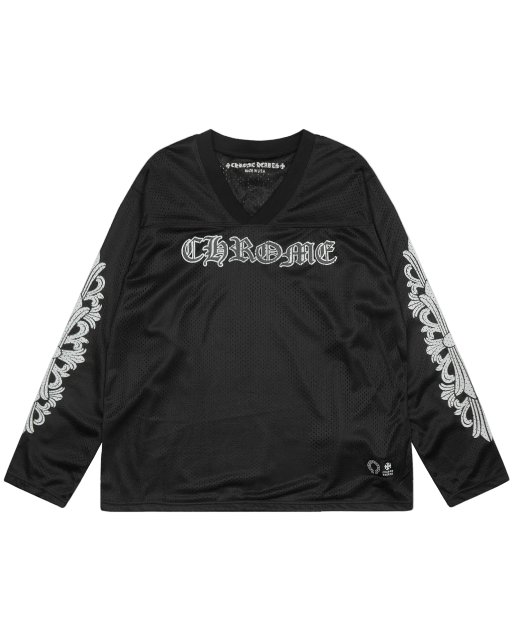 Chrome Hearts Sports Mesh Warm Up Jersey 'Black'
