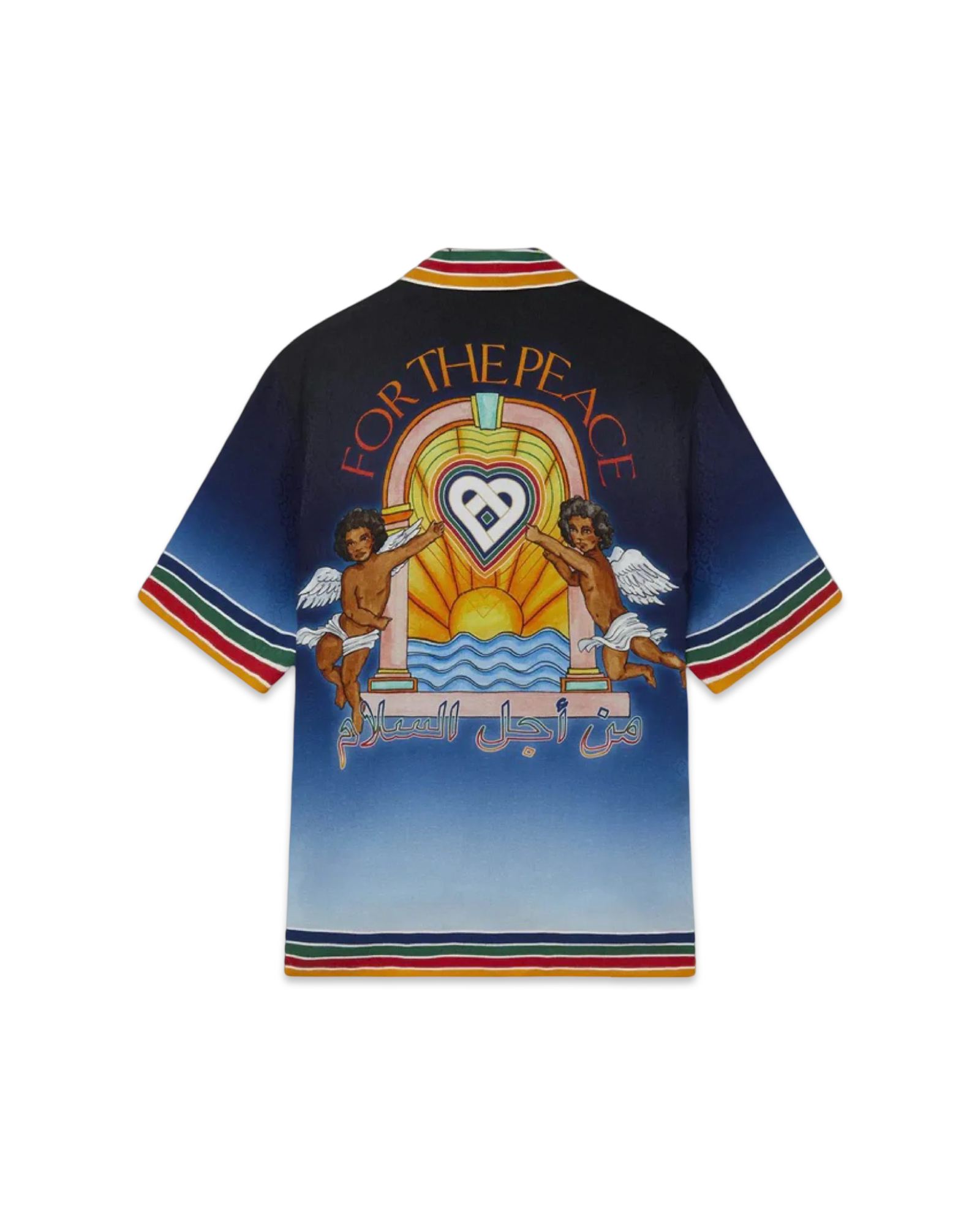 Casablanca Studio De Musique Silk Shirt