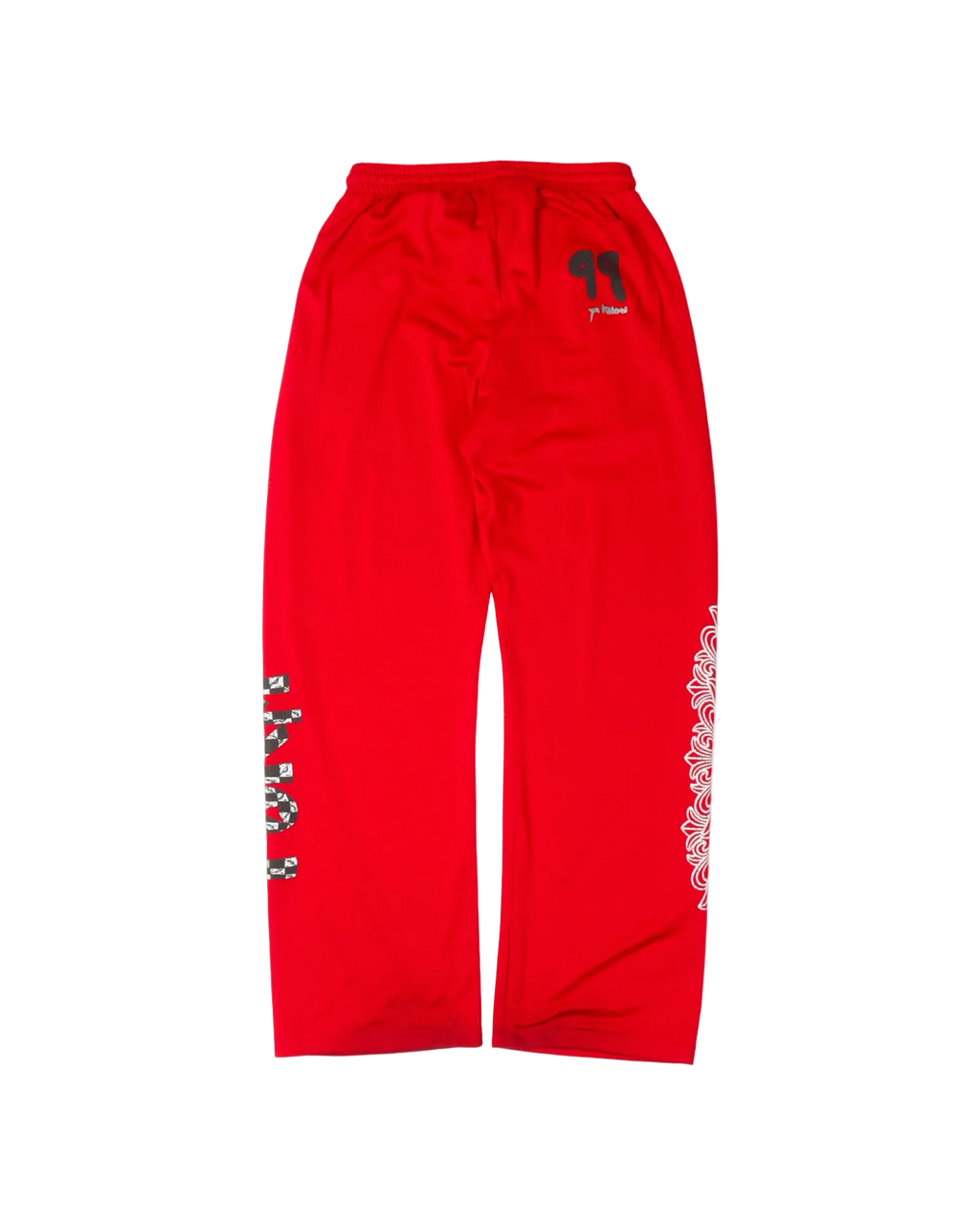Chrome Hearts x Matty Boy Mesh Jersey Pants 'Red'