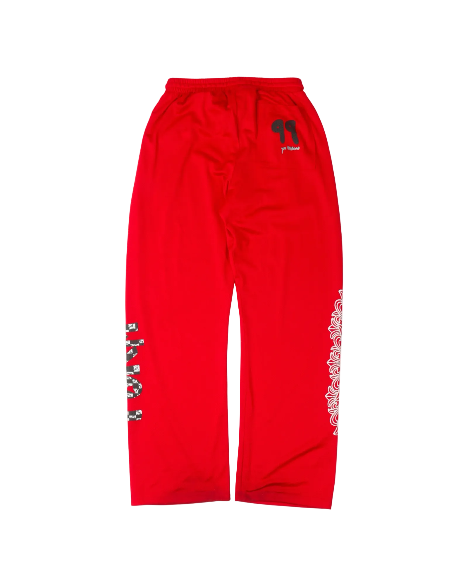Chrome Hearts x Matty Boy Mesh Jersey Pants 'Red'