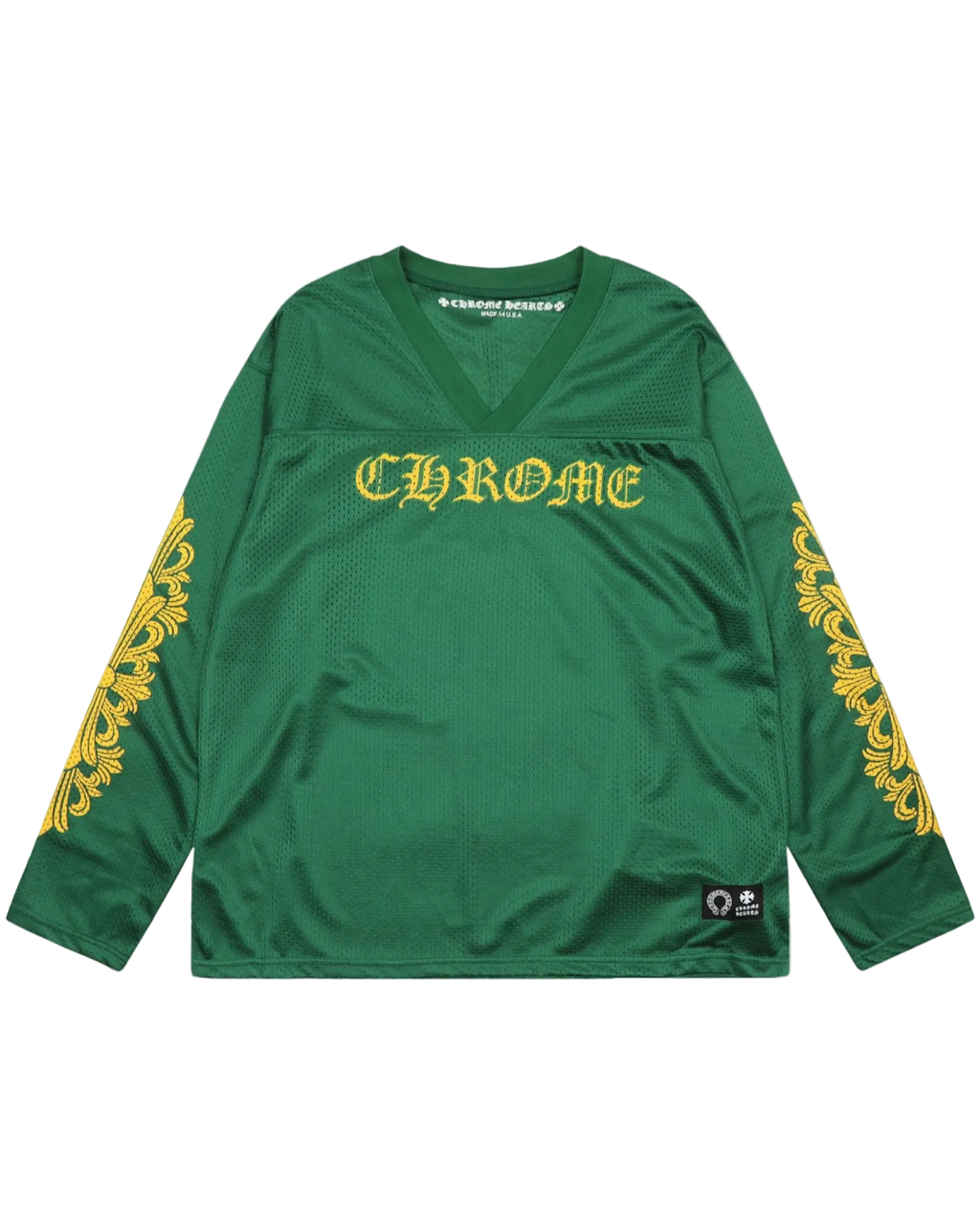 Chrome Hearts Sports Mesh Warm Up Jersey 'Green'