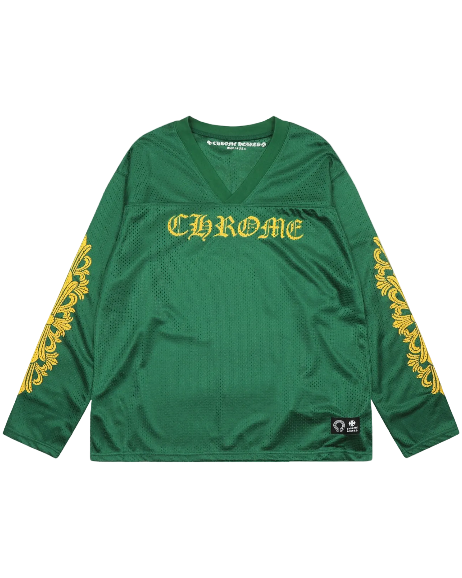 Chrome Hearts Sports Mesh Warm Up Jersey 'Green'
