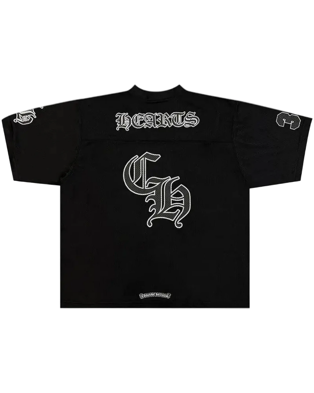 Chrome Hearts Mesh Stadium Jersey 'Black'