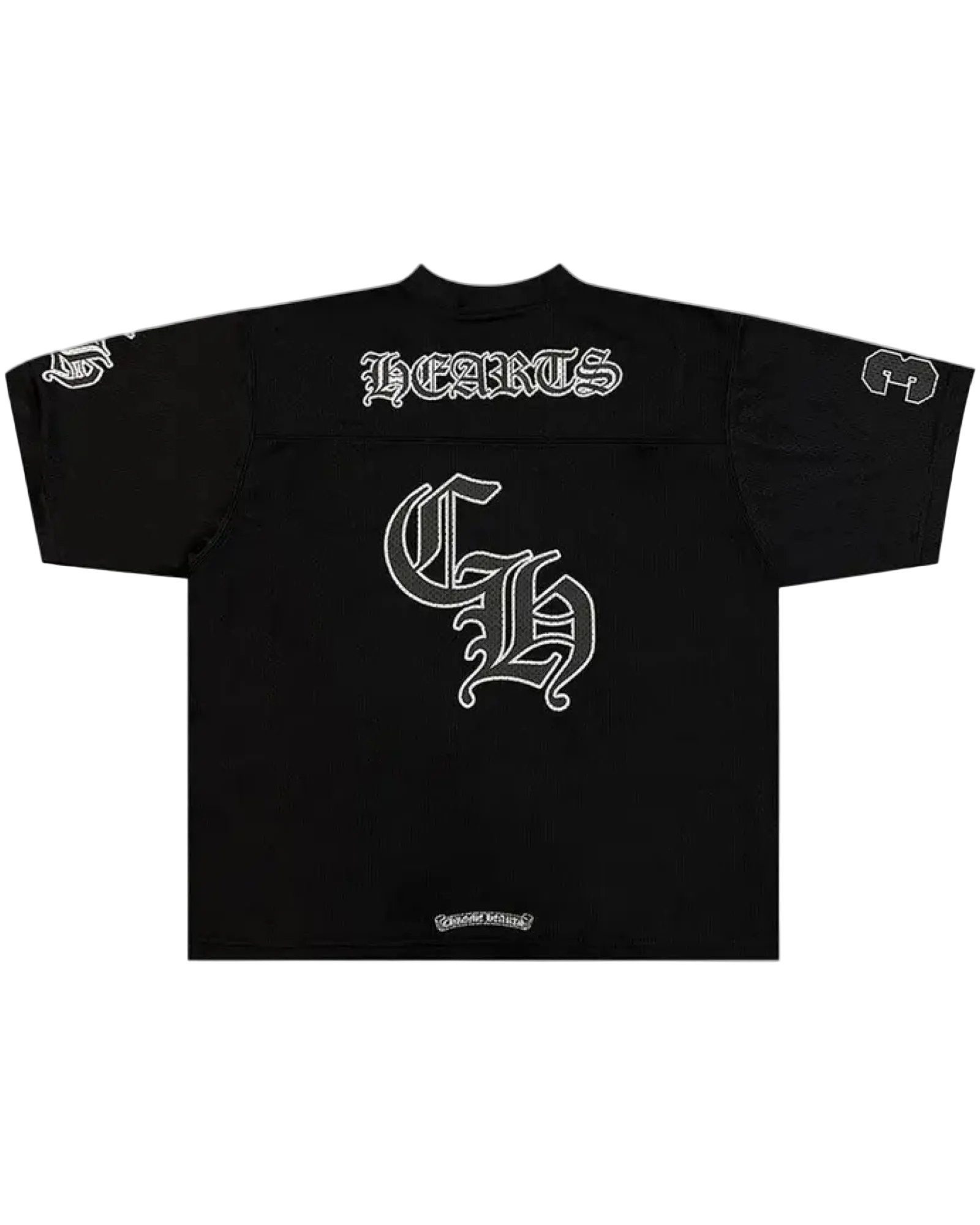 Chrome Hearts Mesh Stadium Jersey 'Black'