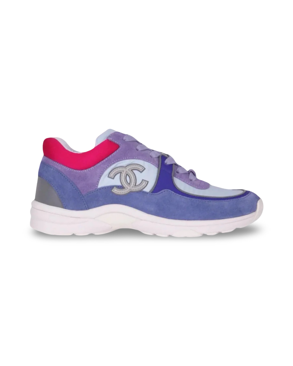 Chanel CC Logo Sneaker 'Ivory Blue'