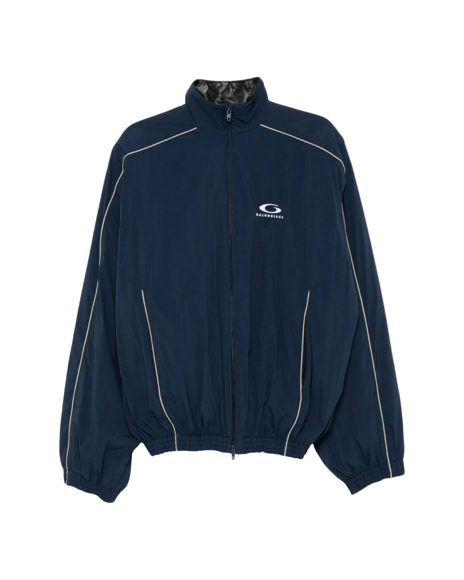 Balenciaga Loop Sports Icon Navy Track Jacket