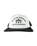 Chrome Hearts Hollywood Cross "King Taco" Trucker Hat 'White/Black'