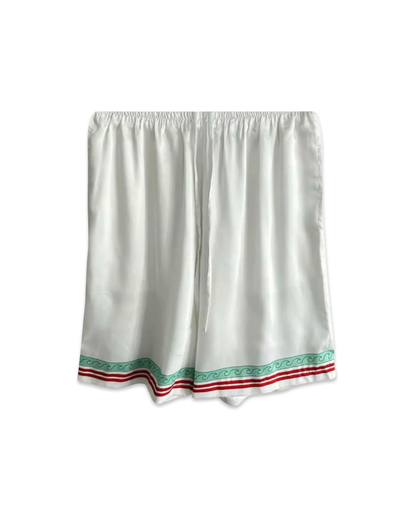 Casablanca Caviar Kaspia Silk Shorts