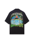Casablanca Volcano Short Sleeve Jacquard Shirt