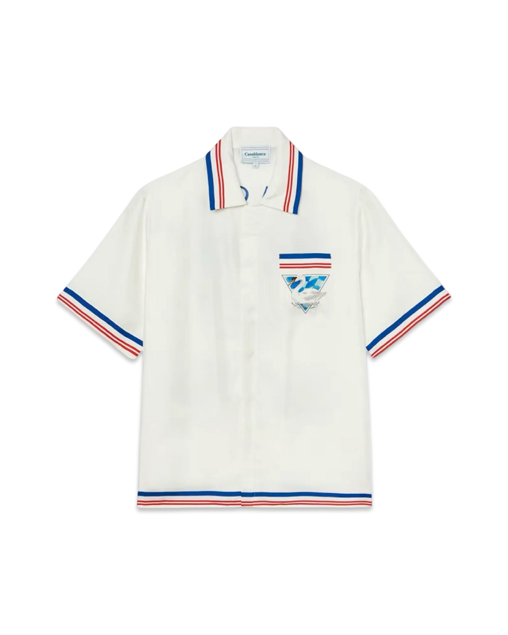 Casablanca Par Avion Silk Shirt