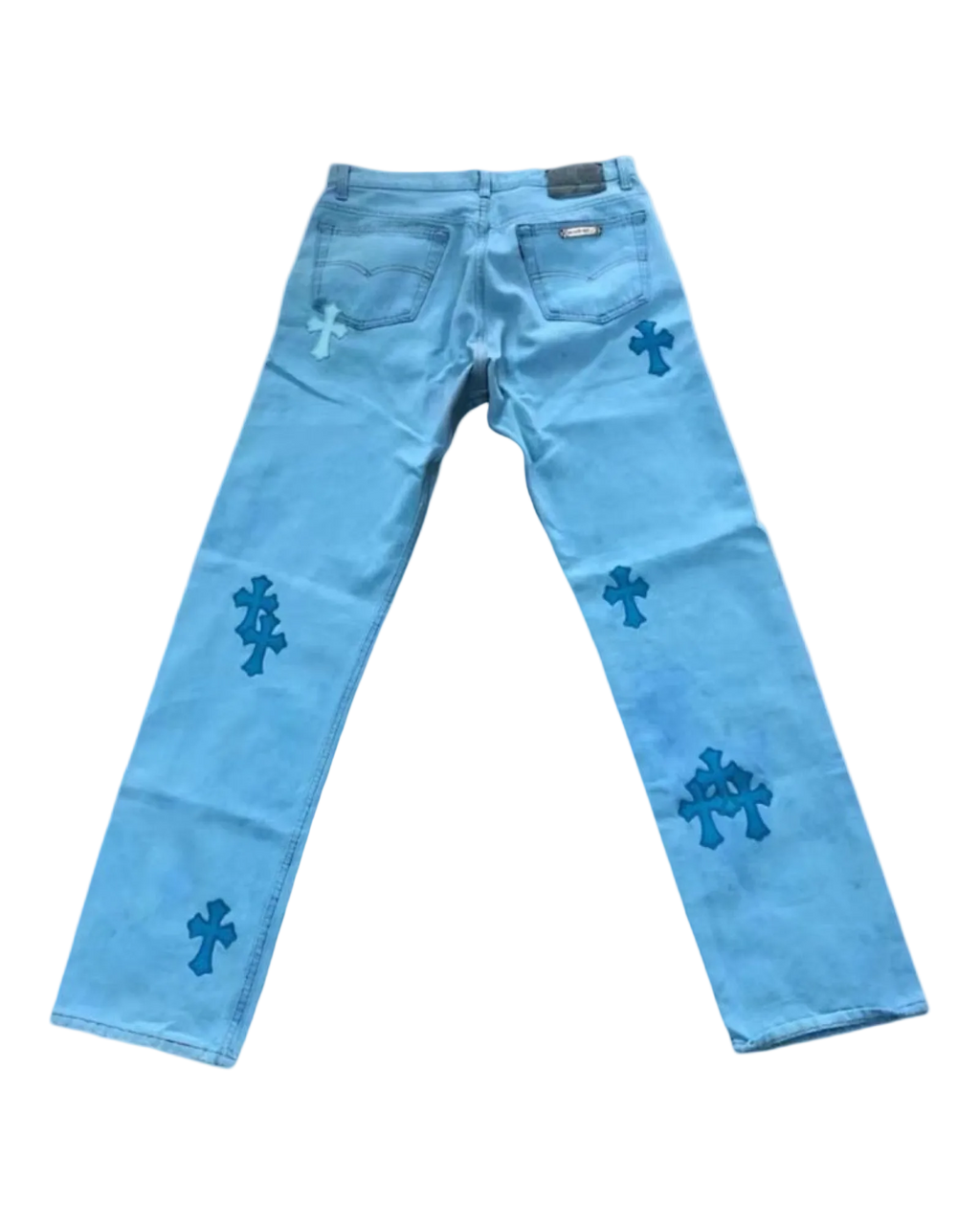 Chrome Hearts x Drake Levi's Cross Patch Denim (Miami Exclusive) 'Blue'