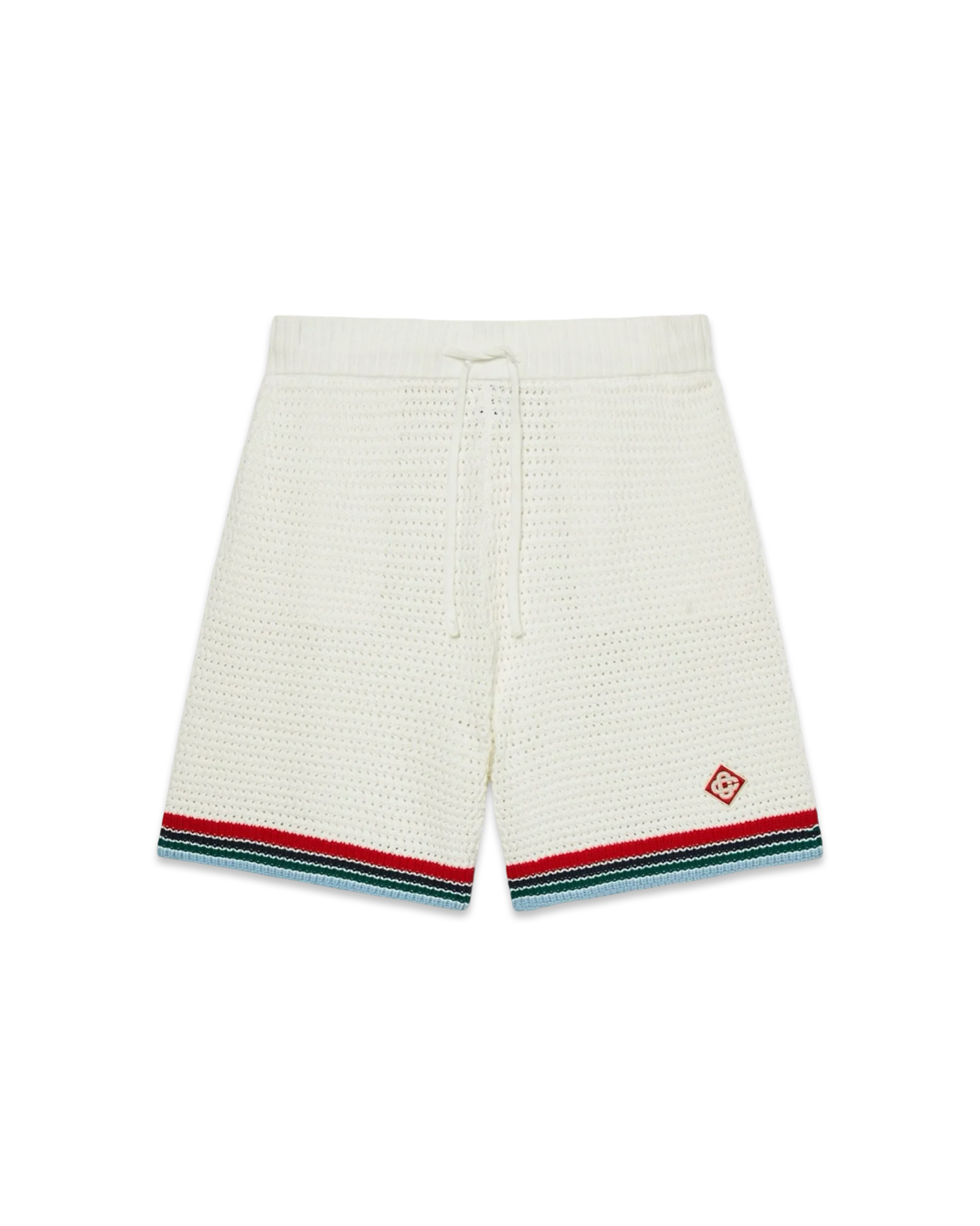 Casablanca Gothic Crochet Shorts 'White'