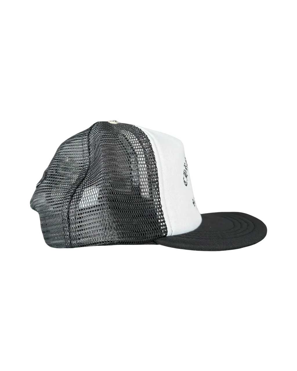 Chrome Hearts Hollywood Cross "King Taco" Trucker Hat 'White/Black'