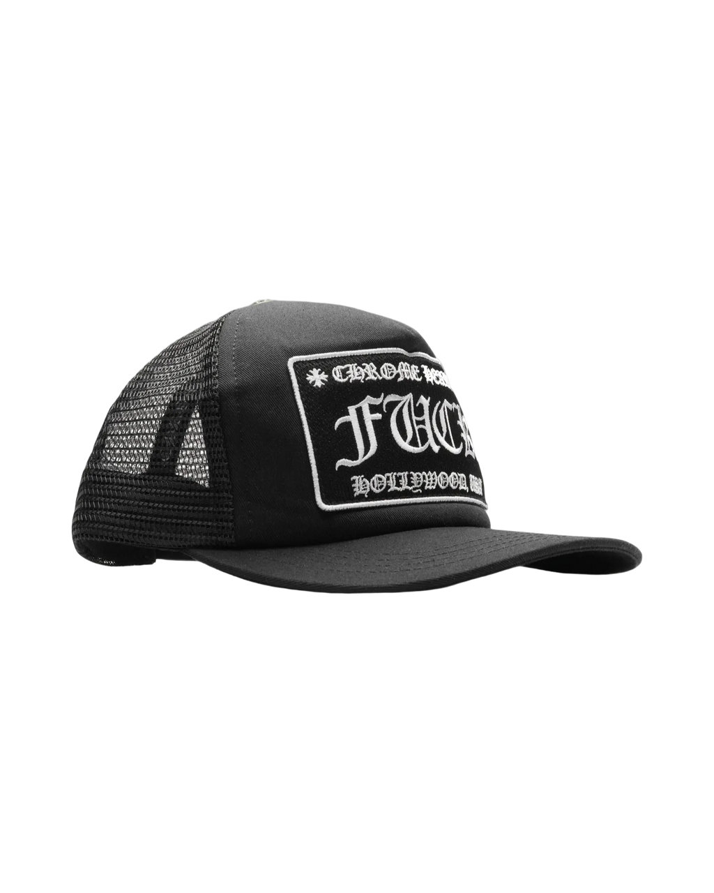 Chrome Hearts CH Hollywood Trucker Hat 'Black'