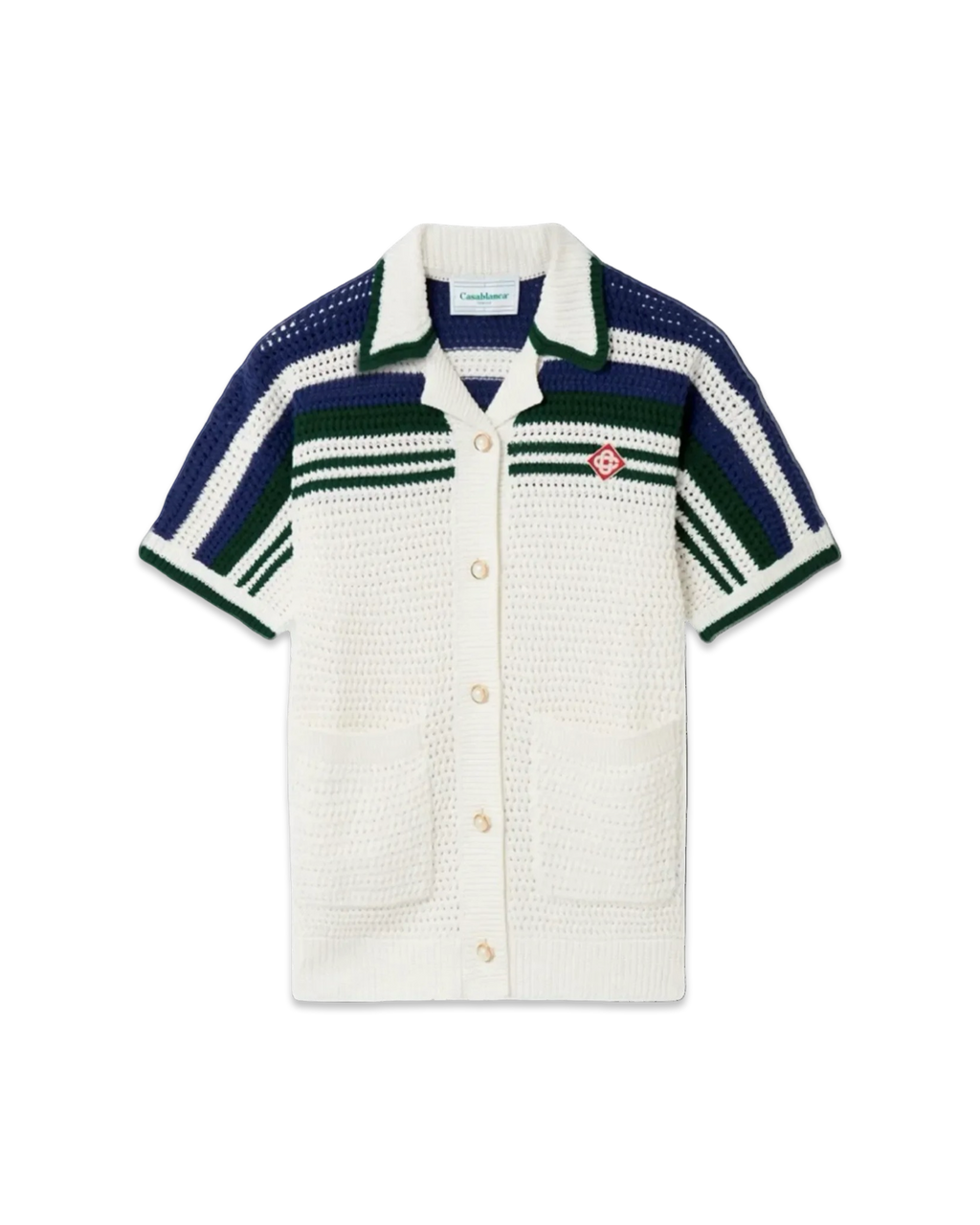 Casablanca Tennis Crochet Shirt