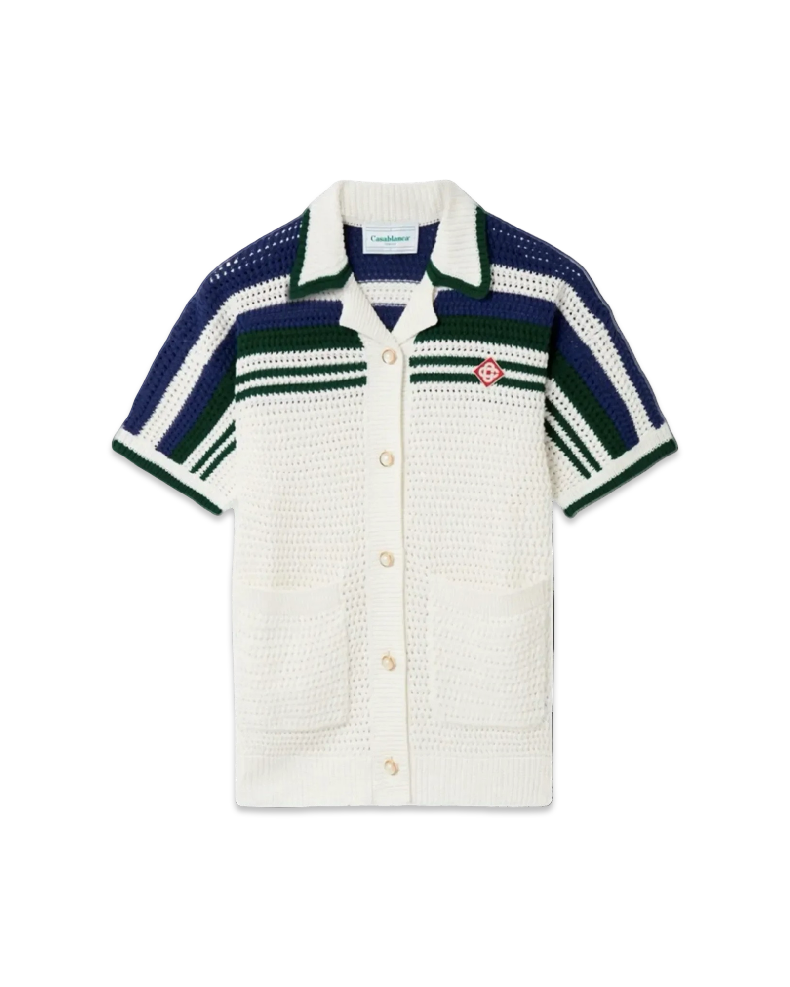 Casablanca Tennis Crochet Shirt