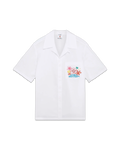 Casablanca Collage D’Icones Graphiques Embroidered Short Sleeve Shirt