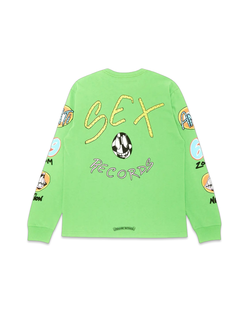 Chrome Hearts x Matty Boy Sex Records Long-Sleeve T-Shirt 'Green'