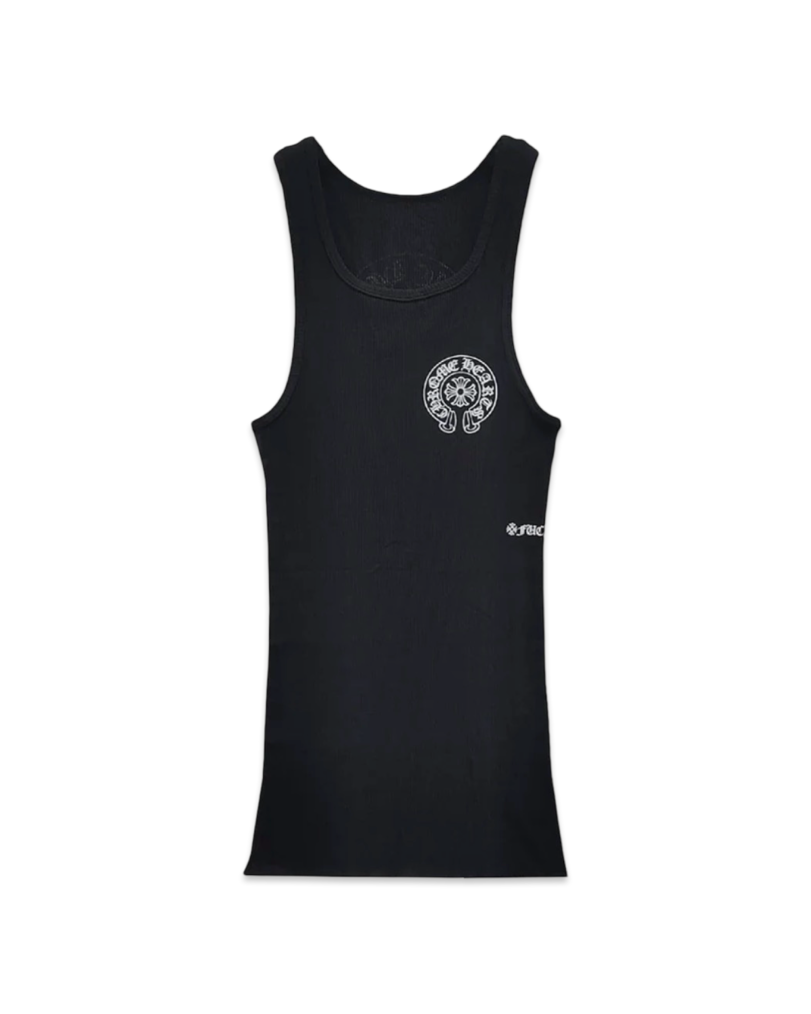 Chrome Hearts Black Horseshoe Tank Top