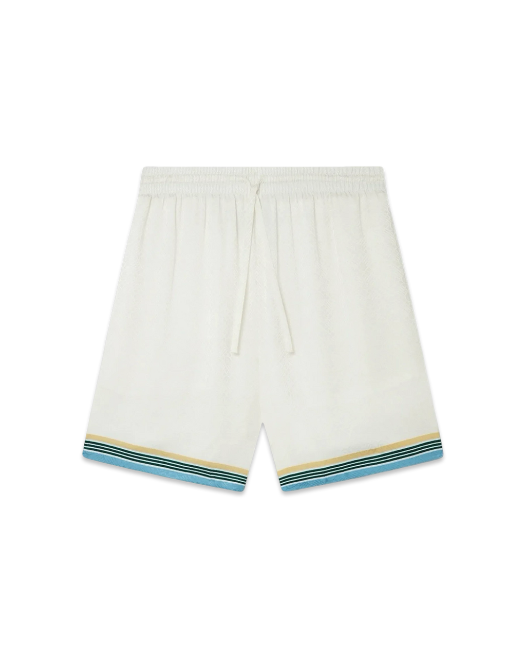 Casablanca Way Silk Shorts 'White'