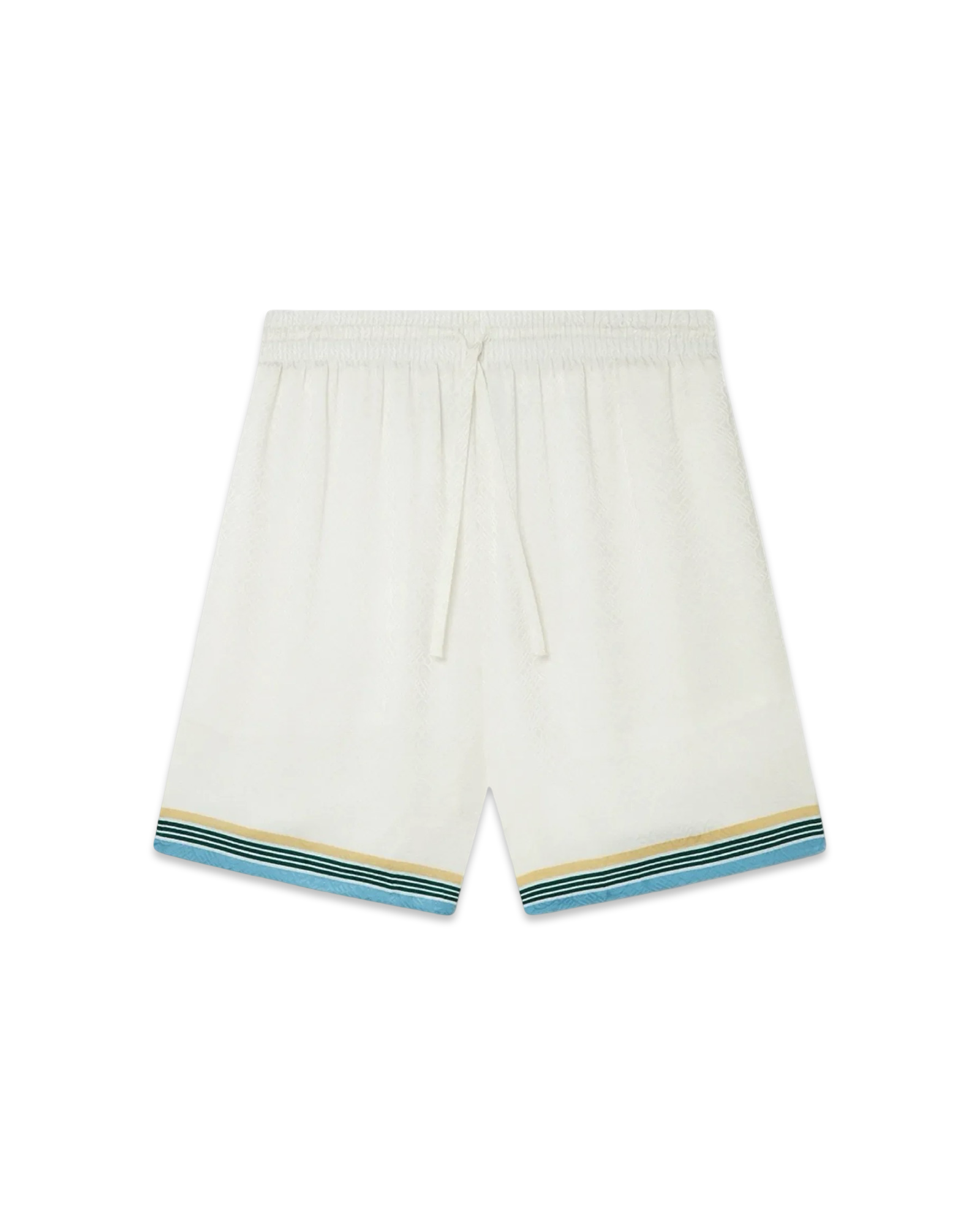 Casablanca Way Silk Shorts 'White'