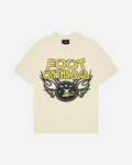 Broken Planet Foot On The Gas T-shirt 'Vanilla White'