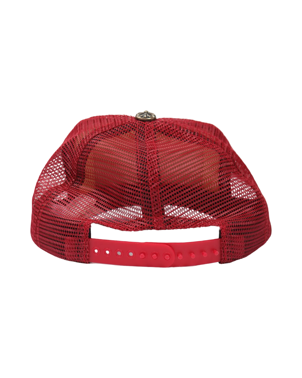 Chrome Hearts CH Hollywood Trucker Hat 'Black/White/Red'