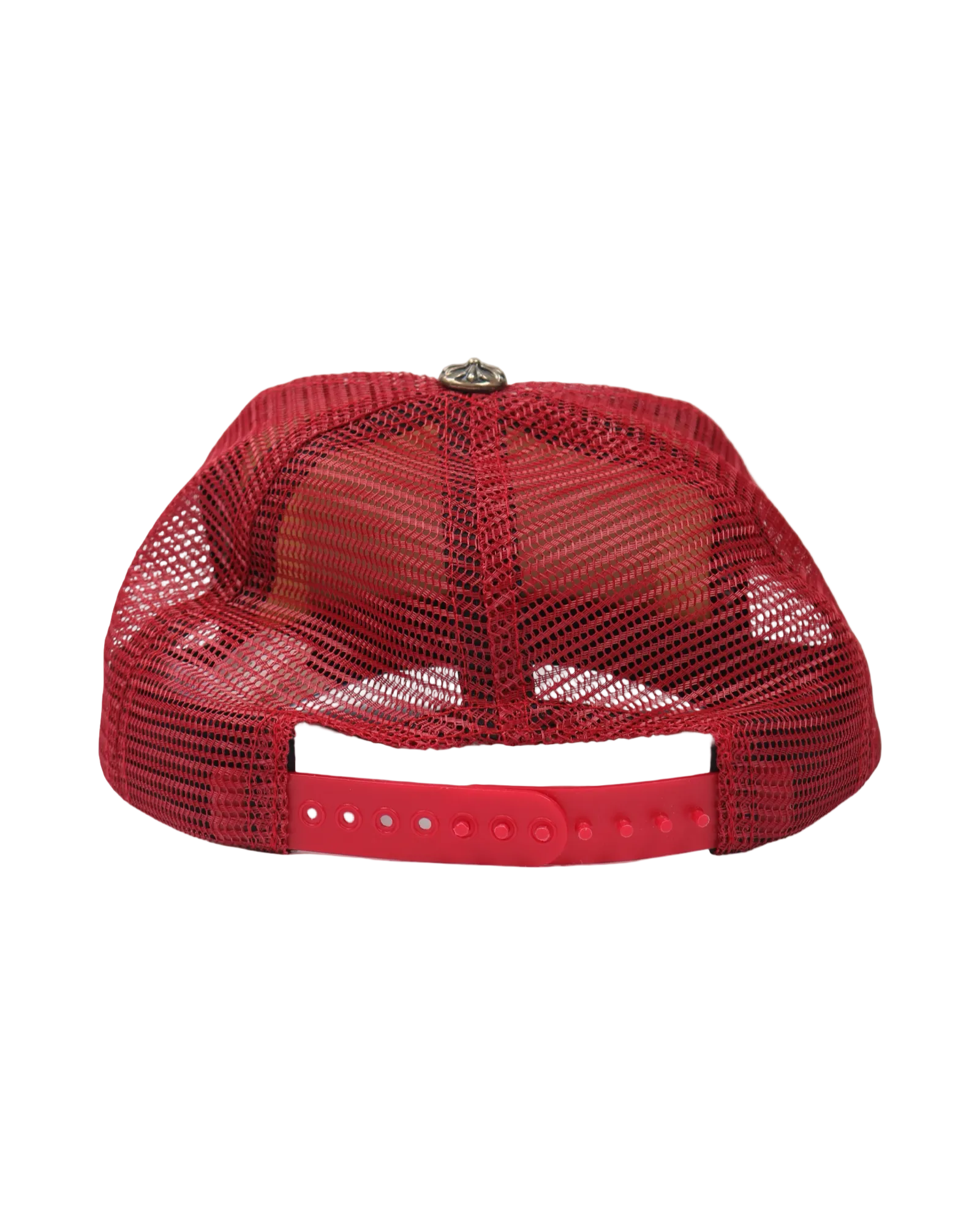 Chrome Hearts CH Hollywood Trucker Hat 'Black/White/Red'