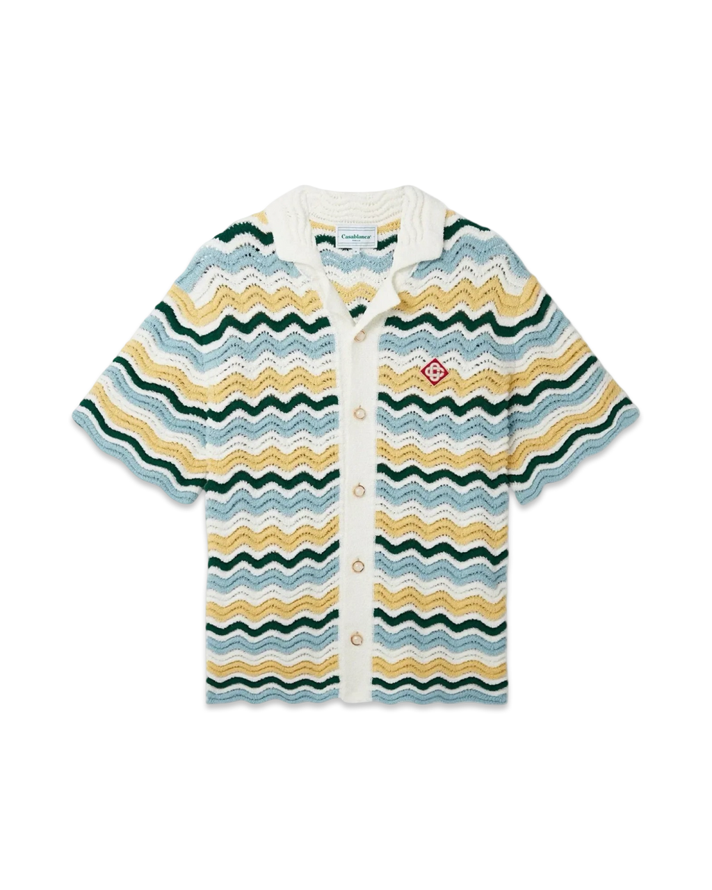 Casablanca Wavy Boucle Shirt