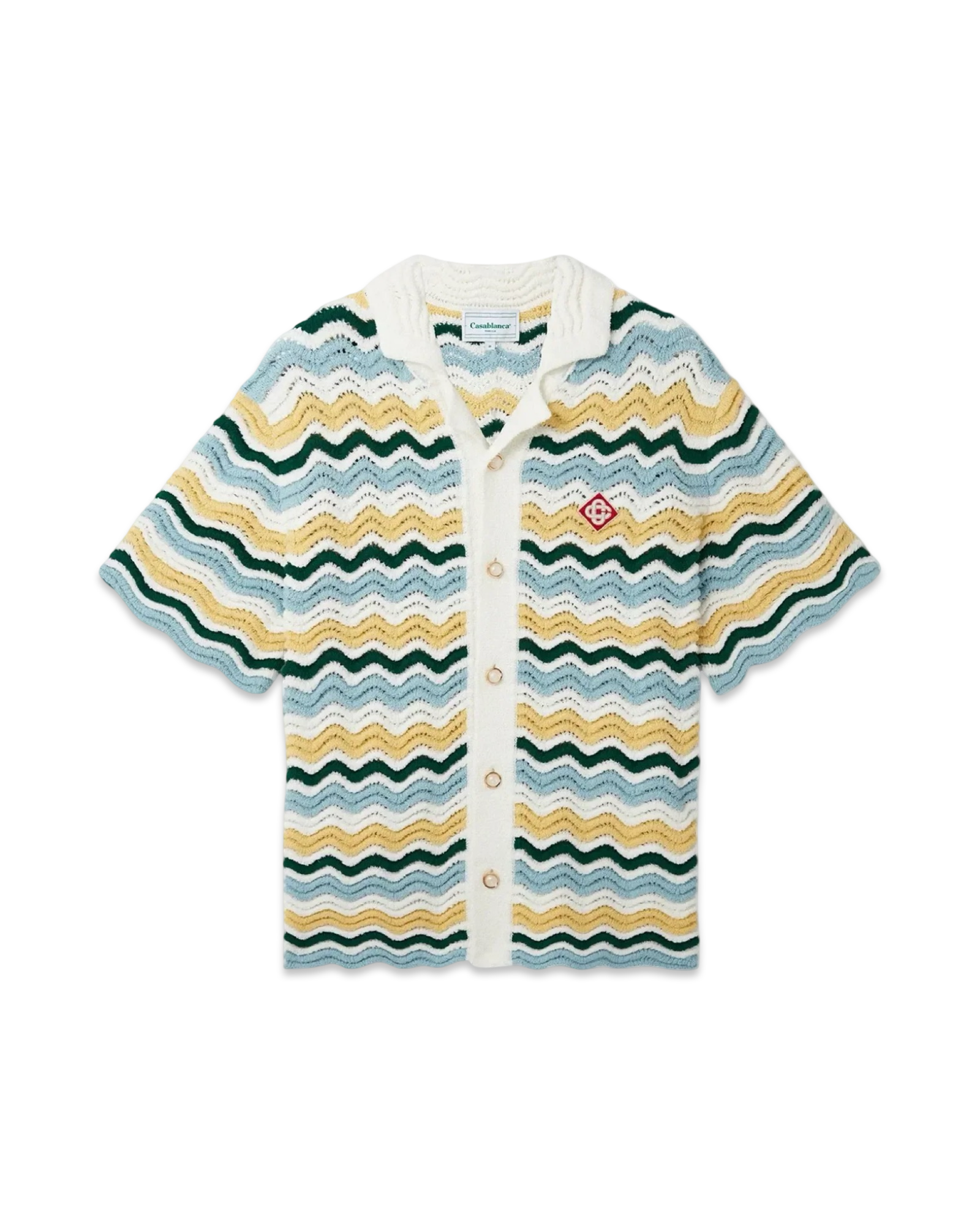 Casablanca Wavy Boucle Shirt