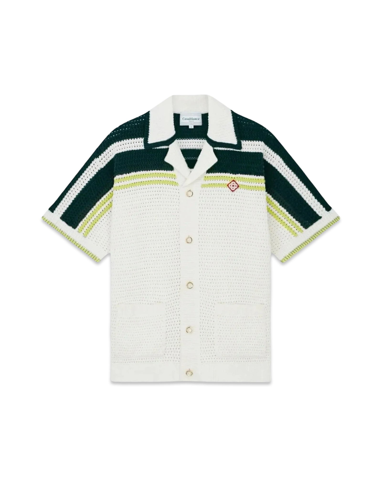 Casablanca Tennis Crochet Shirt
