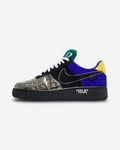 Nike Air Force 1 Low x Louis Vuitton 'Black Metallic Silver'
