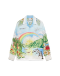 Casablanca Aloha Long Sleeve Silk Shirt