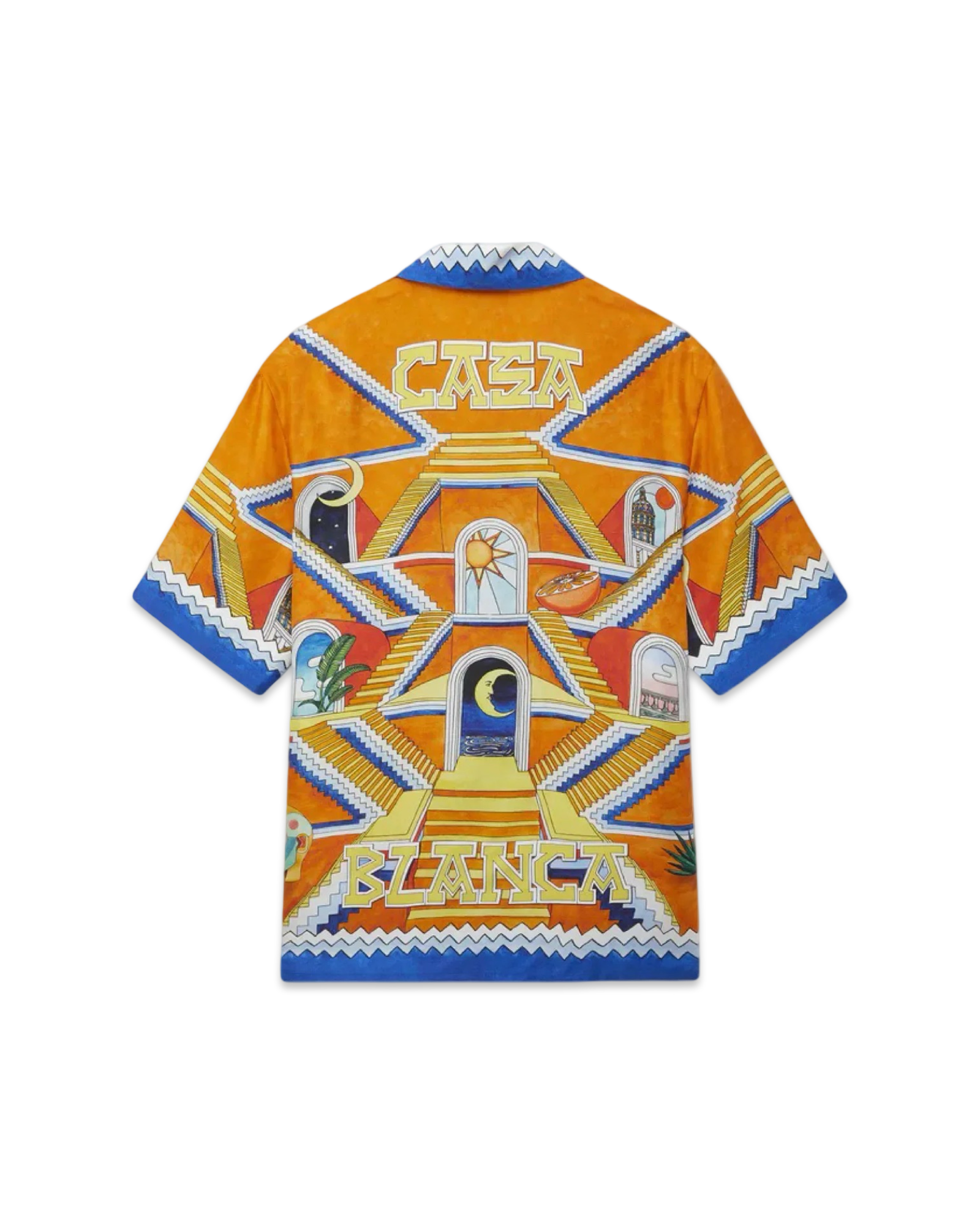 Casablanca Escalier Infini Silk Shirt