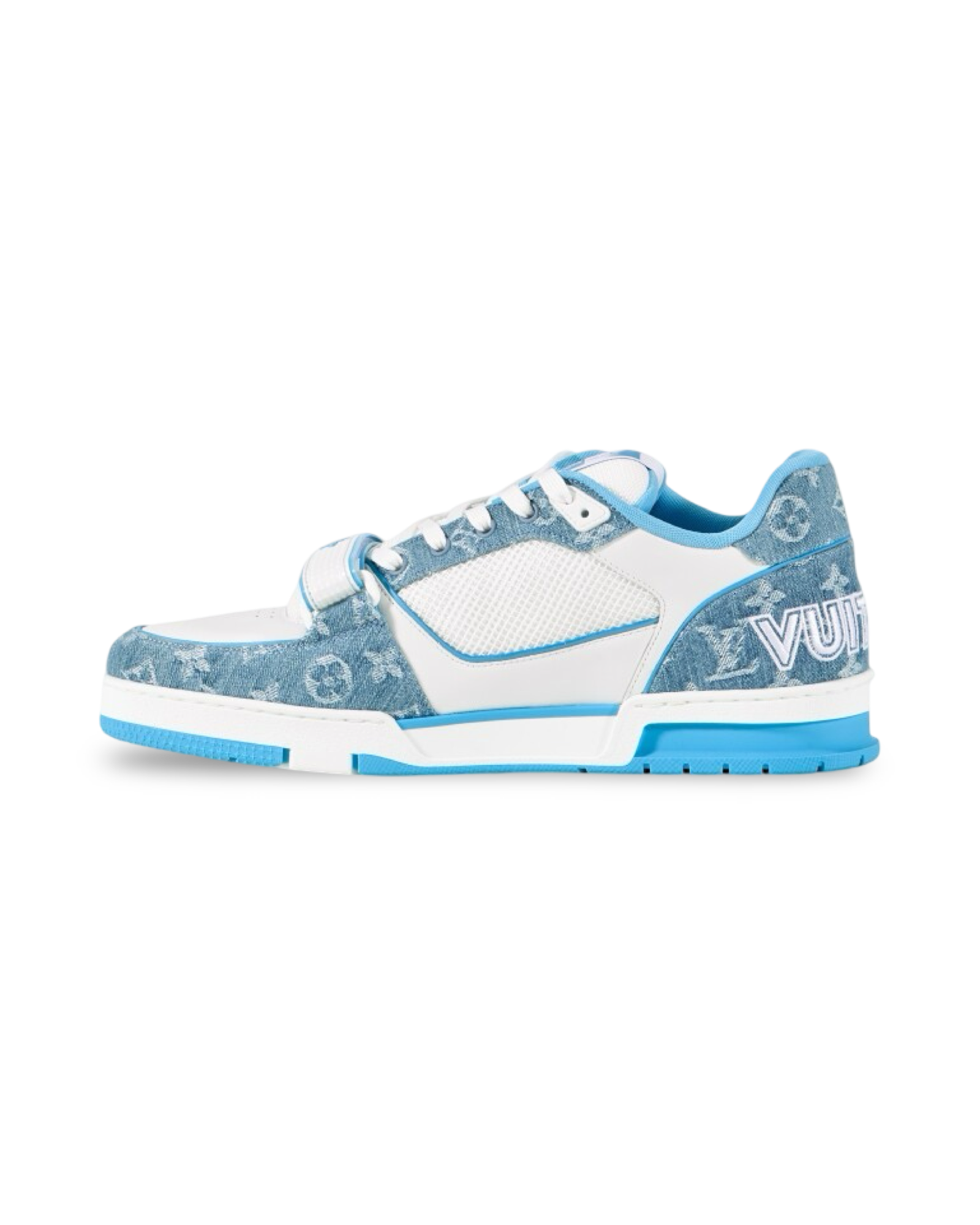 Louis Vuitton Trainer Monogram Blue Denim