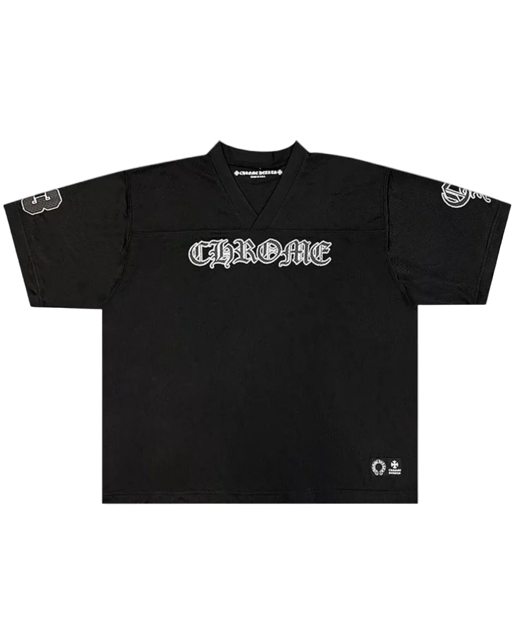Chrome Hearts Mesh Stadium Jersey 'Black'
