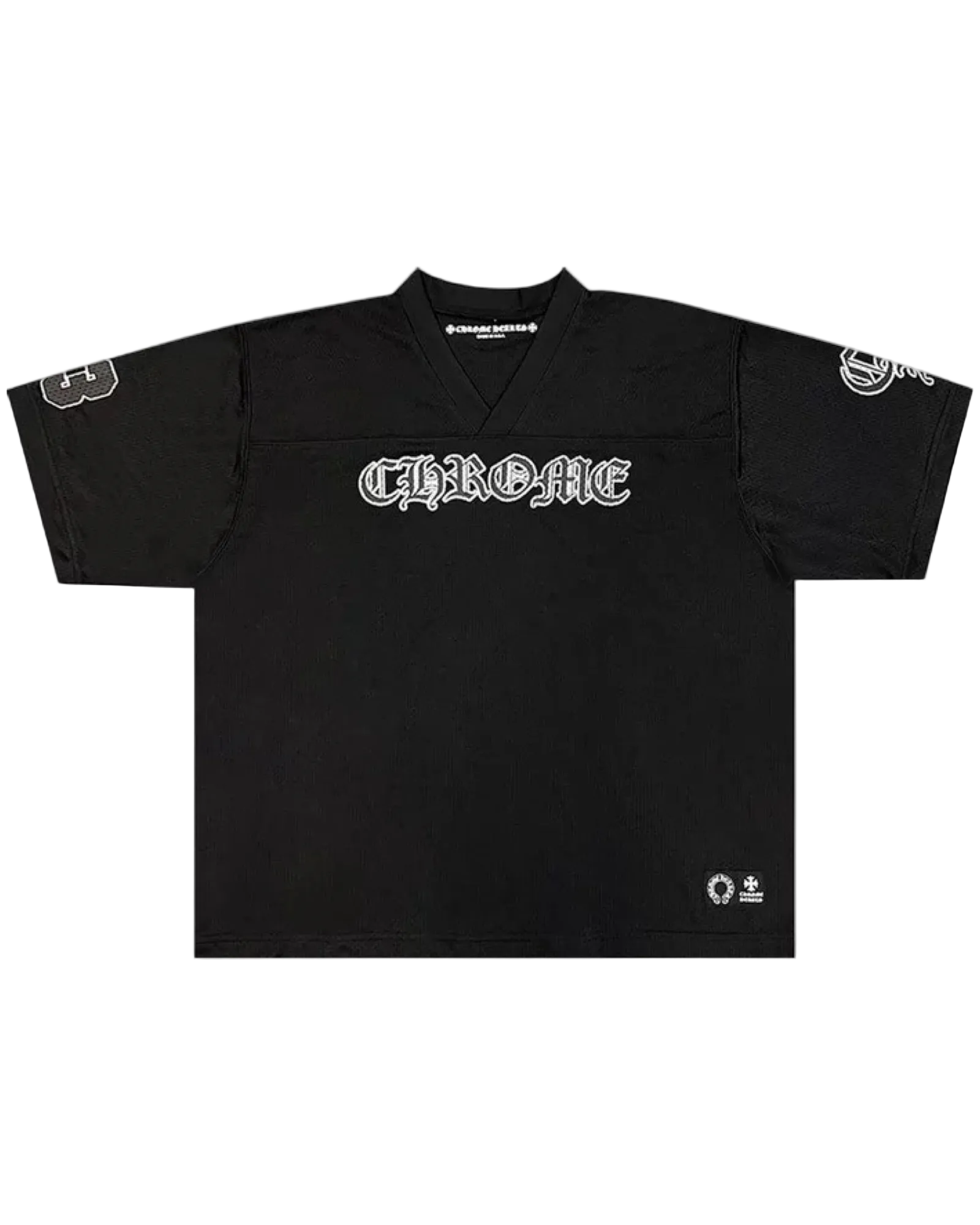 Chrome Hearts Mesh Stadium Jersey 'Black'