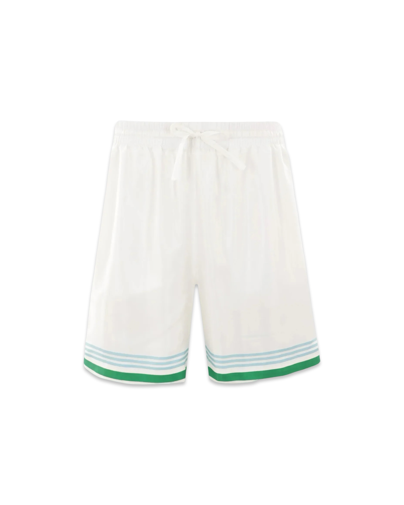 Casablanca Metaphysical Tennis Icon Silk Shorts