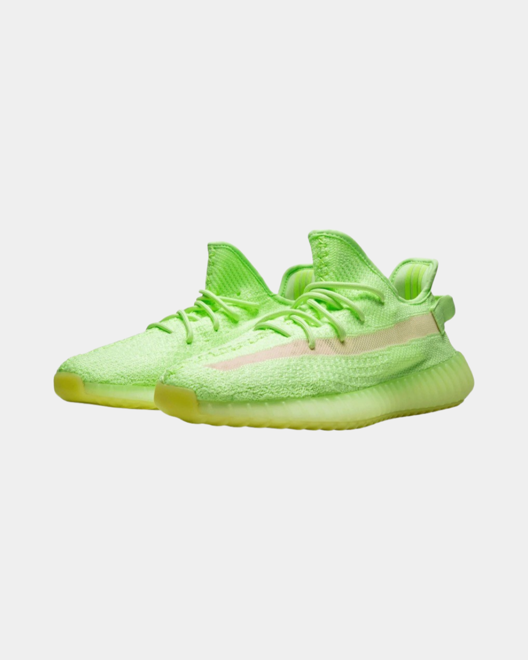 Adidas Yeezy Boost 350 V2 'Glow In The Dark' Green - Creps City