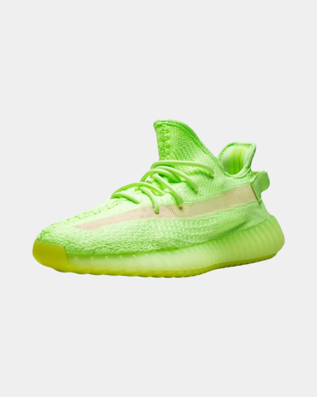 Adidas Yeezy Boost 350 V2 'Glow In The Dark' Green - Creps City