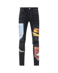 Amiri Denim Playboy Magazine Jeans Black