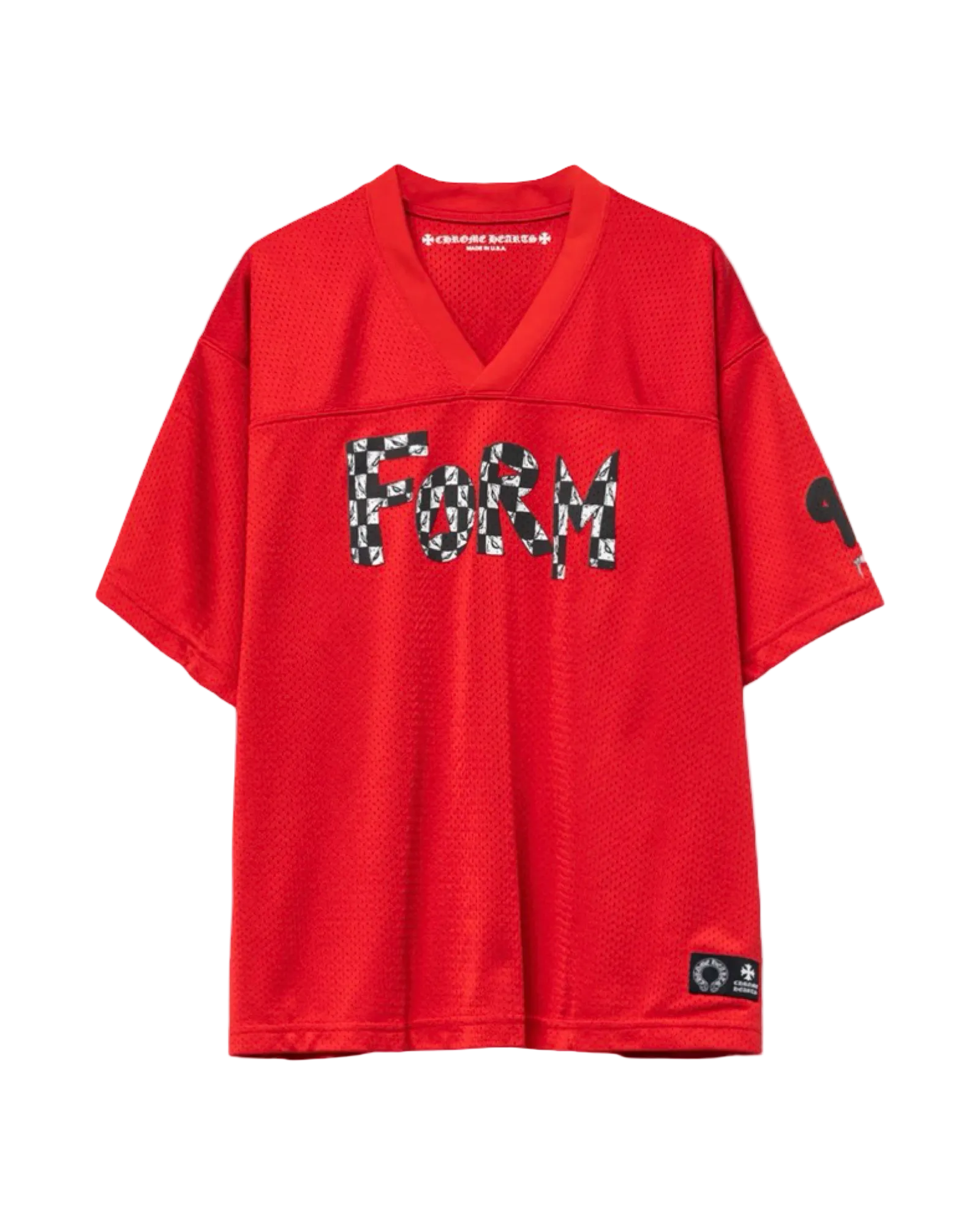 Chrome Hearts X Matty Boy Mesh Stadium Jersey 'Red'