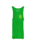Chrome Hearts Green T-Bar Script Rib Tank Top