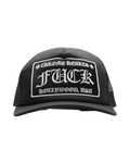 Chrome Hearts CH Hollywood Trucker Hat 'Black'