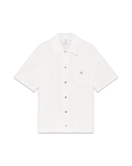 Casablanca White Short Sleeve Mesh Shirt